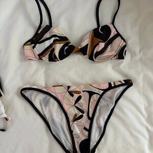 Vintage Early 2000s Pristine Pucci Bikini (PETITE XS)